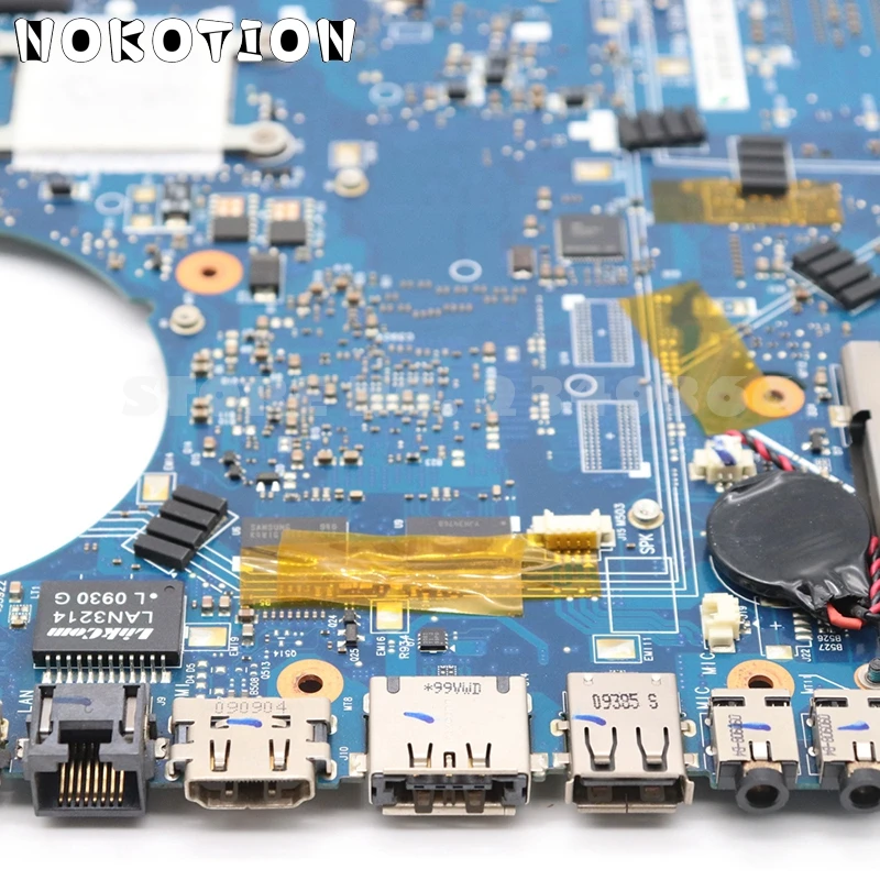 NOKOTION для Samsung NP-R522 R522 материнская плата ноутбука BA92-05738A BA92-05738B PM45 DDR2 Бесплатный ЦП |
