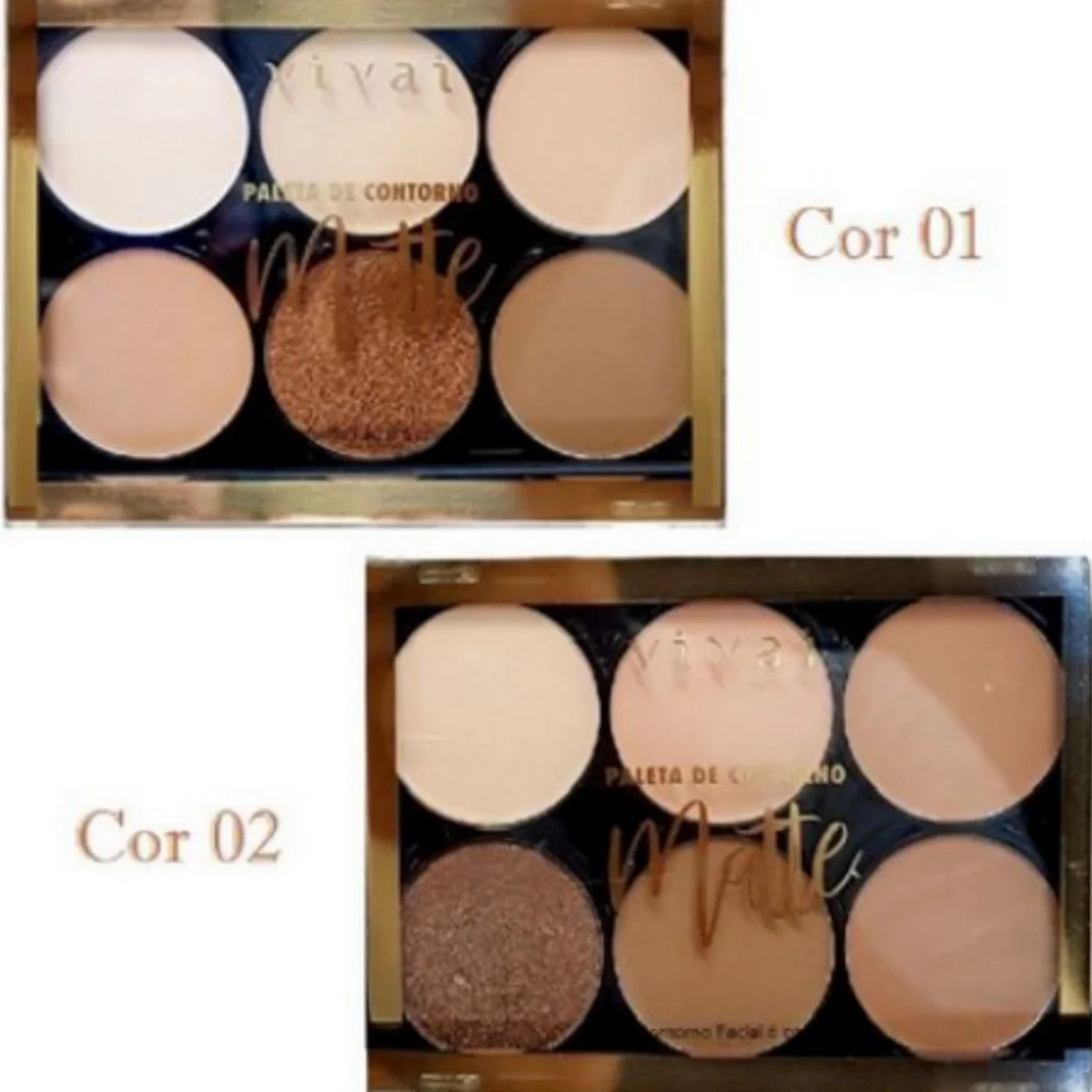 

Vivai 6 Tones Matte Facial Contour Palette 1058.1.8