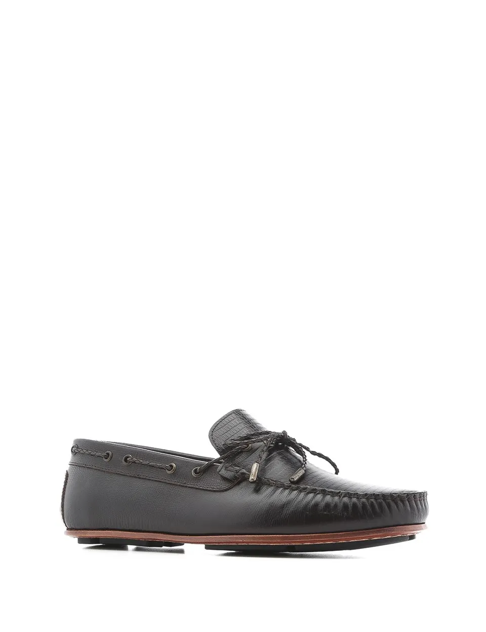 

ILVi-Genuine Leather Handmade Kamila Men's Moccasin Brown Style Laser Casual Men Shoes 2020 Spring Summer