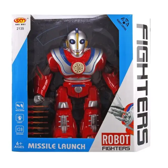 Робот на радиоуправлении 6 каналов (свет звук стреляет)|Радиоуправляемые роботы| |