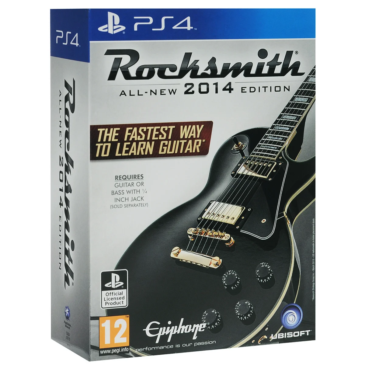 Игра Rocksmith - 2014 Edition witch Real Tone Cable PS4 eng |