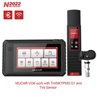 mucar vo6 obd2 scanner for car full system tire programming tire pressure sensor automotive tools diagnostic scanner free update