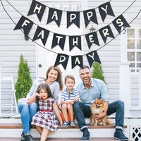2021 happy fathers day hanging flag best papa streamer party birthday supplies spiral decoration thanksgiving day e83 84