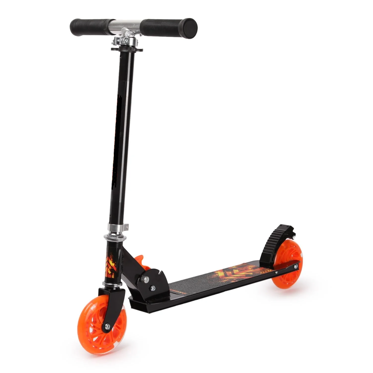 Самокат детский тормоз с искрами до 50 кг | Спорт и развлечения