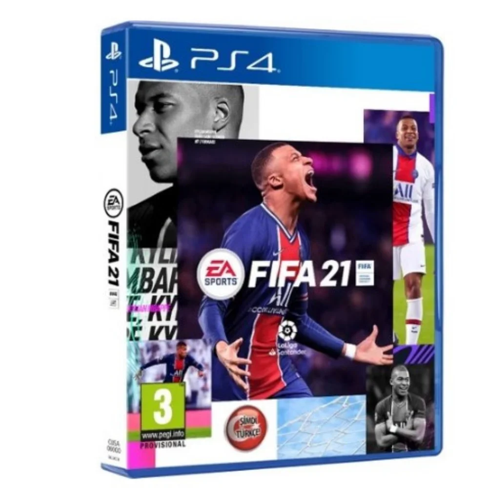 

Fifa 2021 PS4 Game Standard Edition EA Sports Original closed box Security Strip Product Playstation 4 Fast delivery Complete package with career mode for social activities Popular video football game Hobby