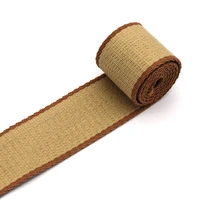 brown bordered ribbons fabric webbing belt knit tape ribbon dog collar belt bag strap belt pet collar webbing textile sewing