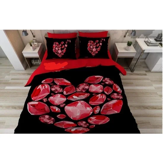 

YOUR WONDERFUL COVER YOUR WONDERFUL COVER 3D Digital Printed Satin Double Duvet Cover Set 374-FULEVAFREE SHİİPİNG FREE SHİİPİNG