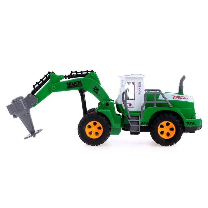 Трактор радиоуправляемый Фермер работает от батареек | Игрушки и хобби