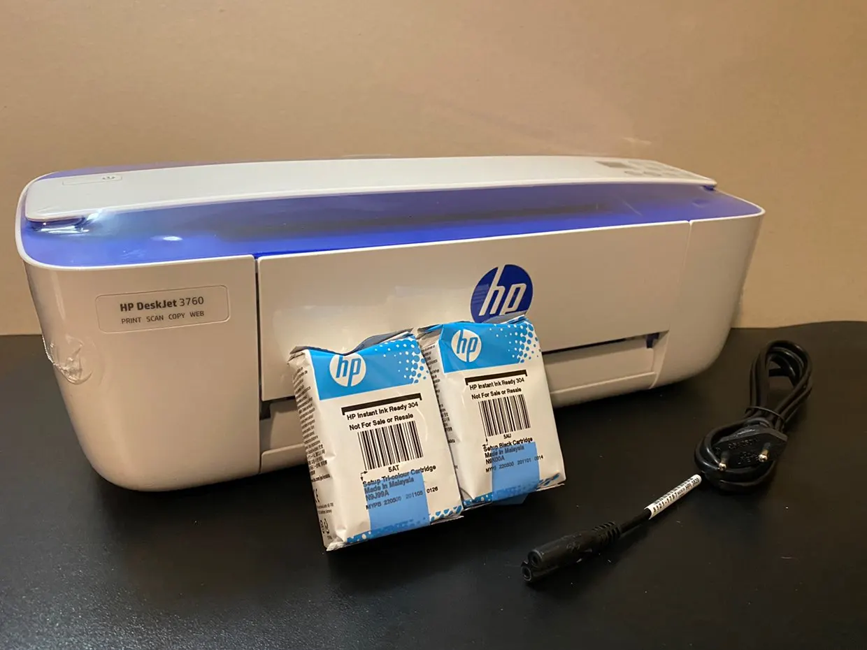 Hp Deskjet 3760 Multifunction Printer (t8x19b) -print, Scan, Copy, Wi-fi,  Compatible With Instant Ink - Printers - AliExpress