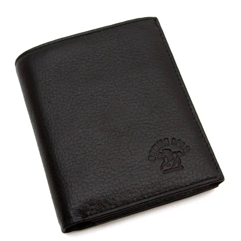 Genuine Leather Wallet Men Credit Card Business Holder Coin Pocket Bag 100% ID Purse Calf