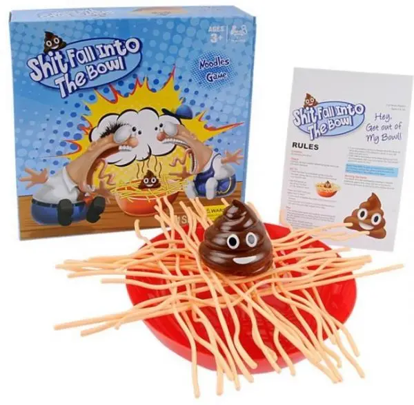 Настольные игрушки забавное говно осень в чашу снос лапша интерактивная игра