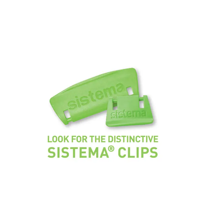 Контейнер двойной Sistema &quotFresh&quot 350мл зеленый 951517 | Дом и сад