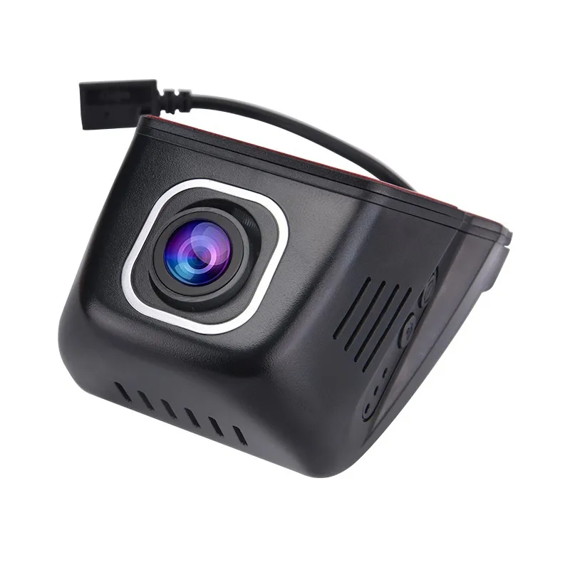 Скрытая автомобиля тире Камера DVR Wi-Fi Dash Cam 1080P Full HD спереди автомобиля Камера Регистраторы авто видео регистратор с 8/16/32 Гб TF карты