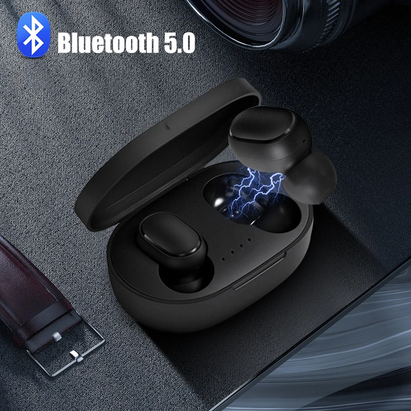 

A6S Bluetooth наушники-вкладыши с шумоподавлением, игровые наушники-вкладыши с микрофоном, спортивные стерео беспроводные наушники для смартфон...