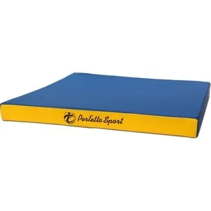 Мат PERFETTO SPORT № 2 (100х100х10см) сине-жёлтый | Мать и ребенок