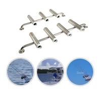 Sealux Bracket Launcher 3 Rod Holder Marine Grade Stainless Steel 304 for Boat Yacht Fishing