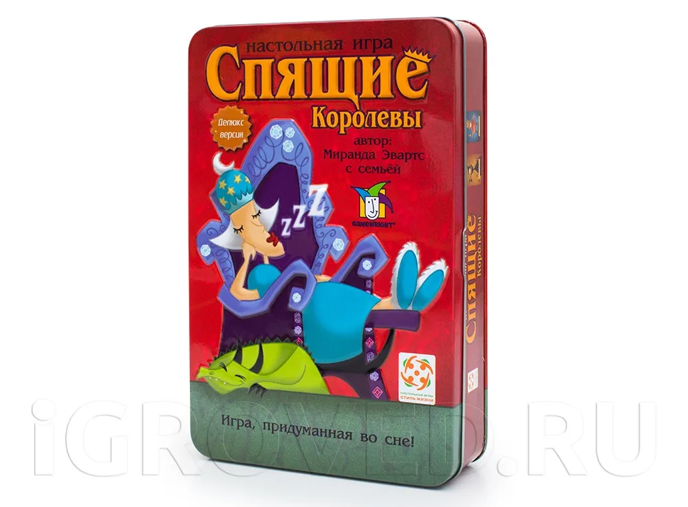 &quotСпящие королевы Делюкс&quot / Настольная игра Семейная На счет Карточная Фентези