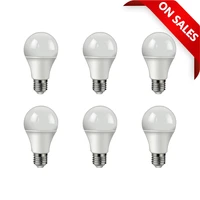 6pcs led bulb lamps e27 ac220v 240v light bulb real power 10w lampada living room home led bombilla indoor lighting