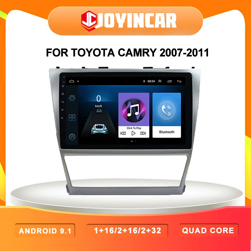10 1 &quotAndroid автомобильный мультимедийный видео плеер навигация GPS для Toyota Camry 2007 2011