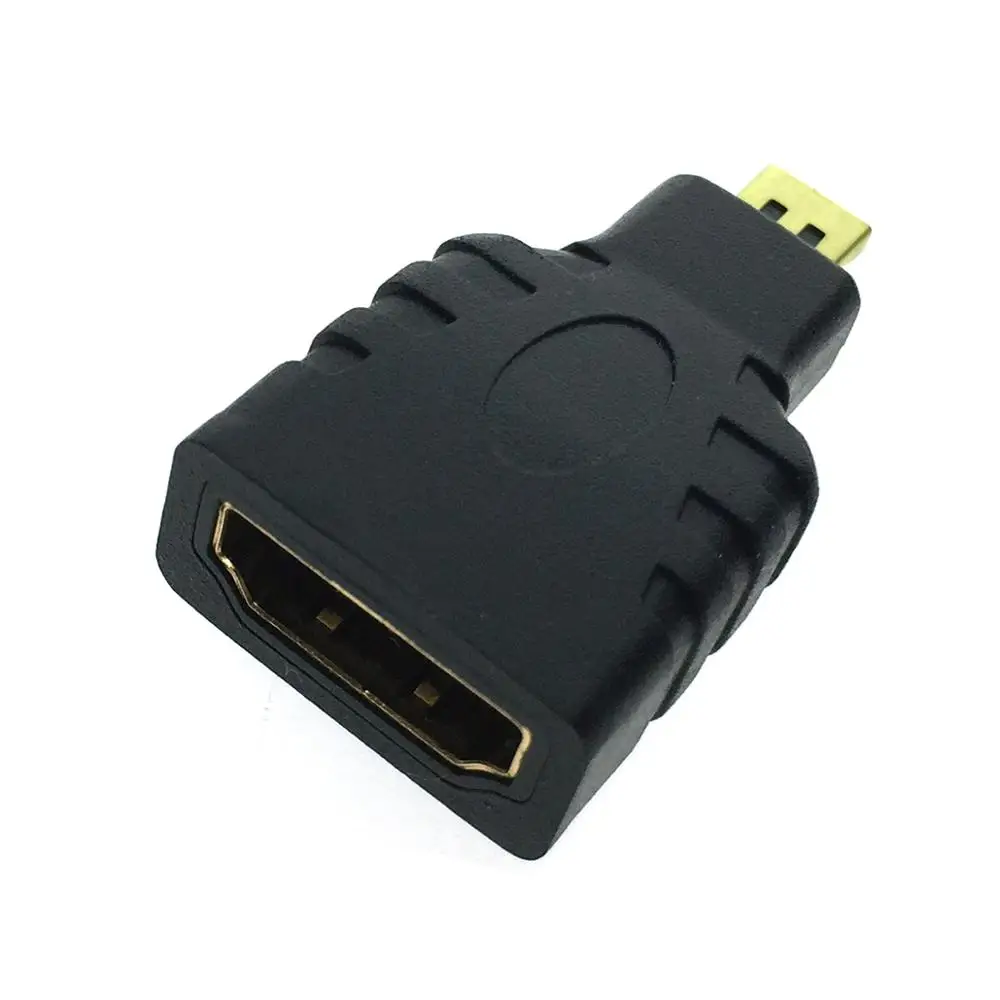 Переходник micro HDMI Male to Female / 19 pin type A female разъем Micro D male /|Компьютерные кабели и