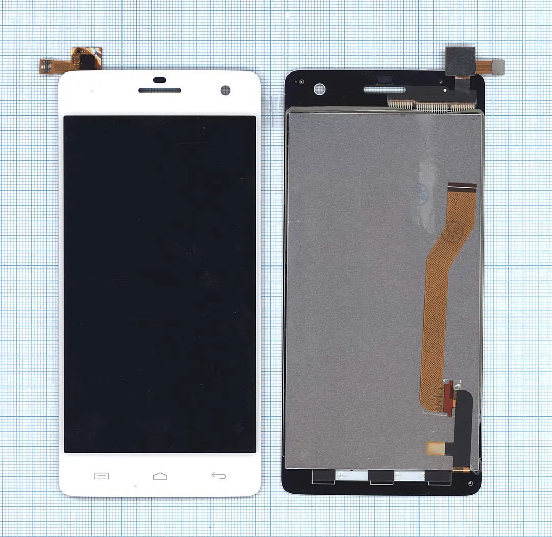 For Micromax Canvas Knight A350 White | Mobile Phone LCD Screens