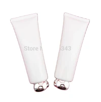 80ml white soft tube or mildy wash tube or butter or handcream tube with round silver lid