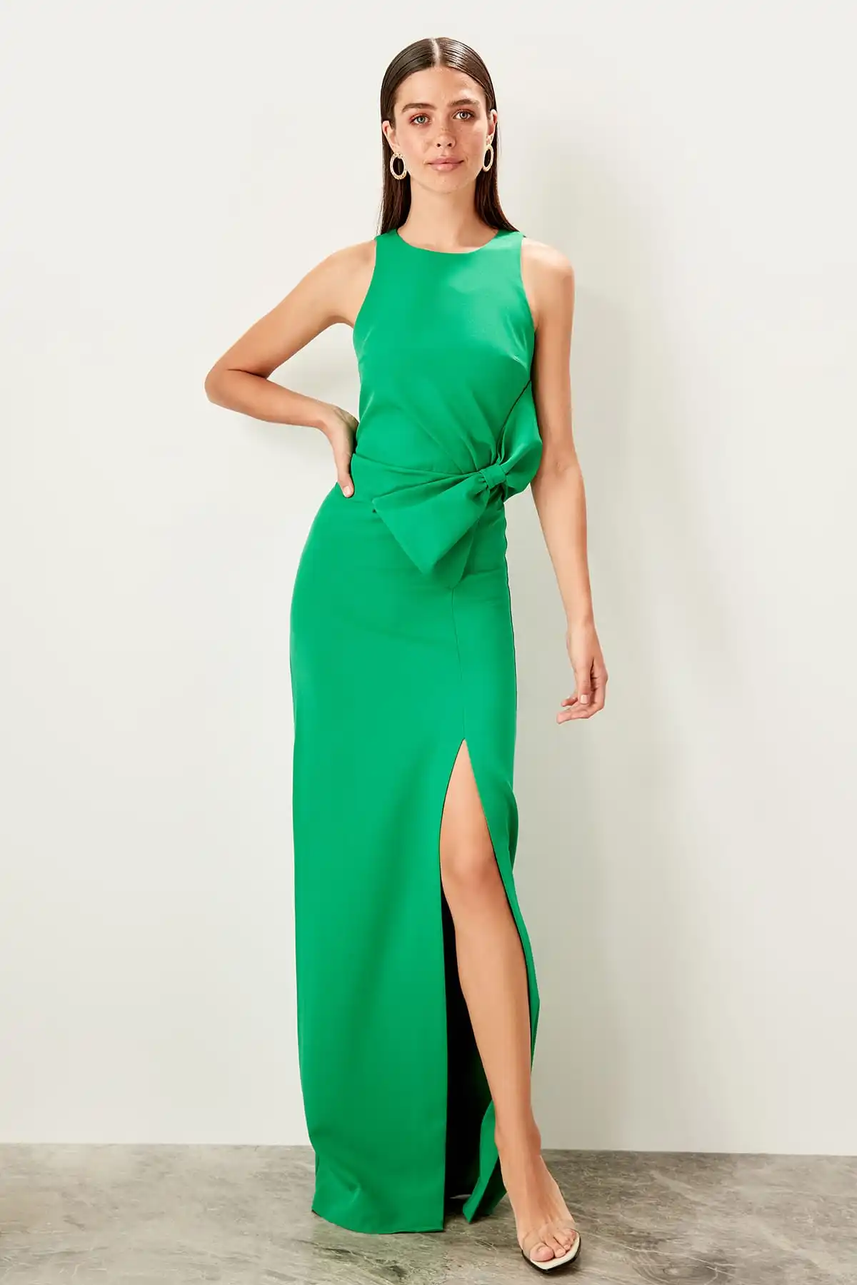 Модное Вечернее платье с бантом TPRSS19FZ0381|Вечерние платья| |