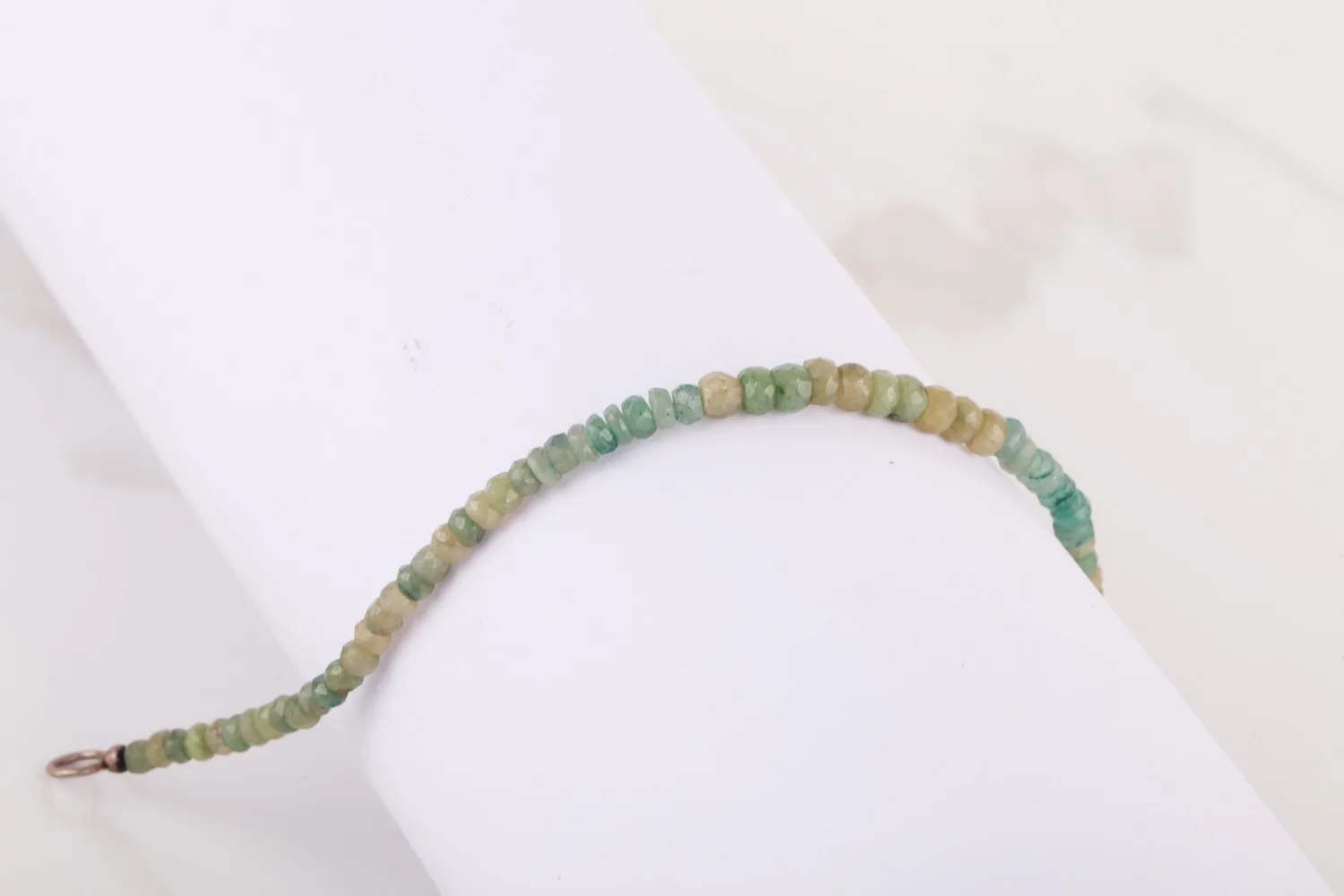 

UM US JEWELRY Emerald Natural Gemstone Set Bracelet