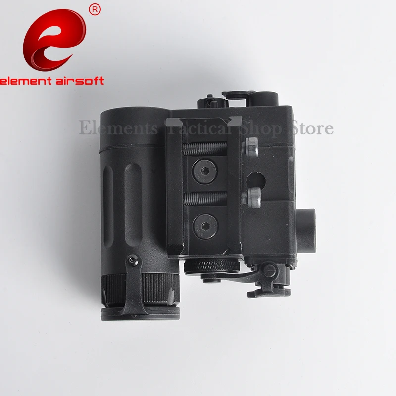 구매 요소 Airsoft 전술 손전등 DBAL-D2 녹색 IR 총 레이저 라이트 랜턴 손전등 총 무기 라이트 DBAL EX454