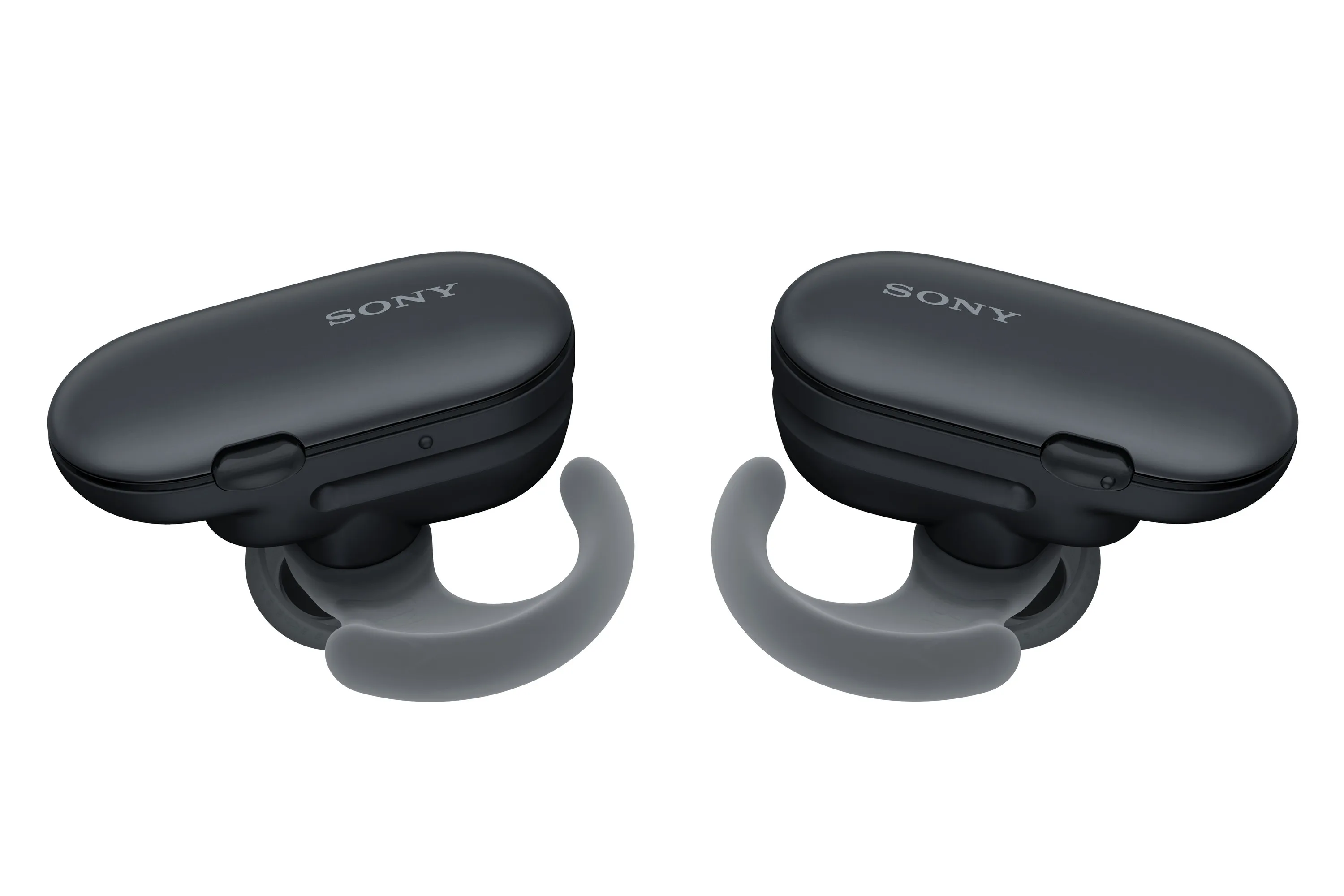 Спортивные беспроводные наушники Sony WF SP900 Bluetooth NFC память 4 ГБ защита от воды IPX5/8