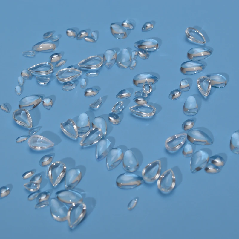 100 500 шт. моделирование Dewdrop в виде капли воды камни для DIY Бумага ремесло