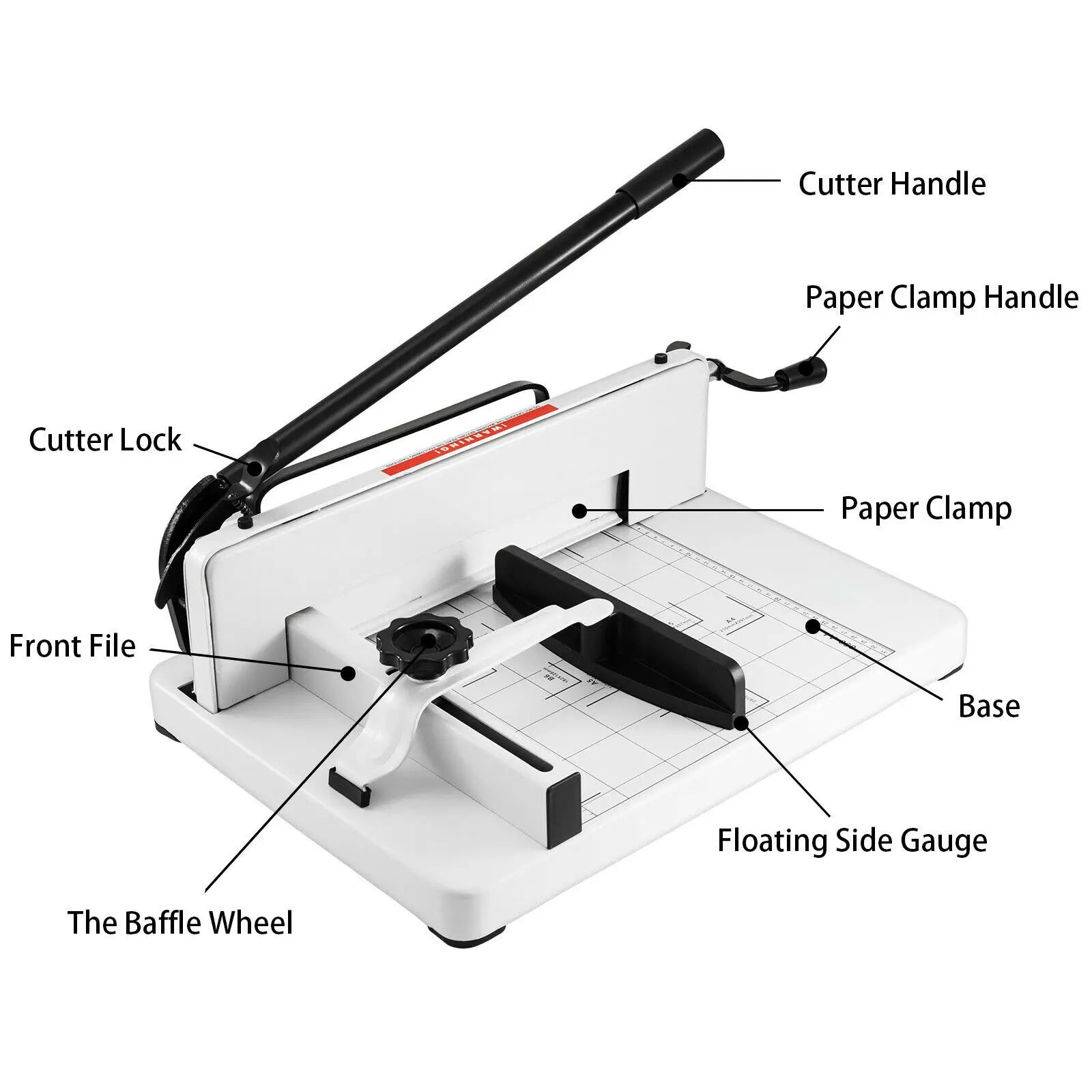 

Heavy Duty Professional A4 Paper Guillotine Cutter Trimmer Machine YG-858 A4