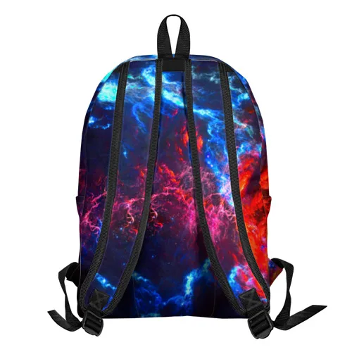 Рюкзак 3D с принтом Космос для мальчиков и девочек работы в школе путешествий