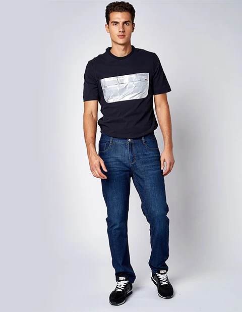 U15606FS-NN182 Джинсы утепленные унисекс | Мужская одежда