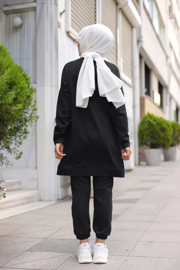 

Women Muslim Plus Size Asymmetric Tunic Blouse Sport Wear Islamic Clothing Female Fashion Stylish Hijab for Pregnant