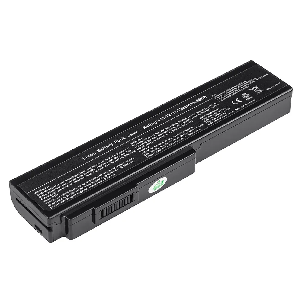 мА•ч 5200 Аккумуляторная батарея для ноутбука Asus A32-M50 M50 M60 M70 G50 G51 G60 VX5 L50 M51 X55 Pro56 Pro72
