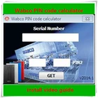 Диагностическое программное обеспечение, активатор PIN-кода для Wabco PIN1PIN2, 2021