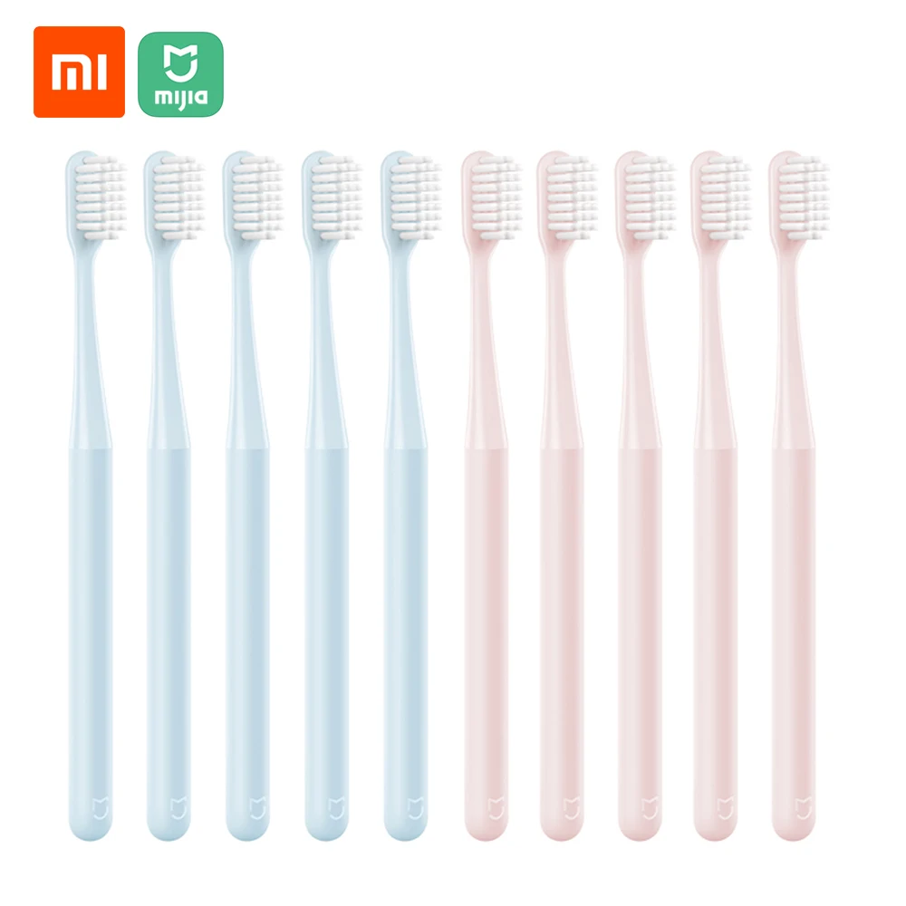 10psc Toothbrush Xiaomi SOOCAS 300 шт. зубная нить для размещения между прутьями зубочистки провода гигиены полости рта для ухода за межзубным пространством 50 шт./кор. 6 коробка - Цвет: 10psc Toothbrush