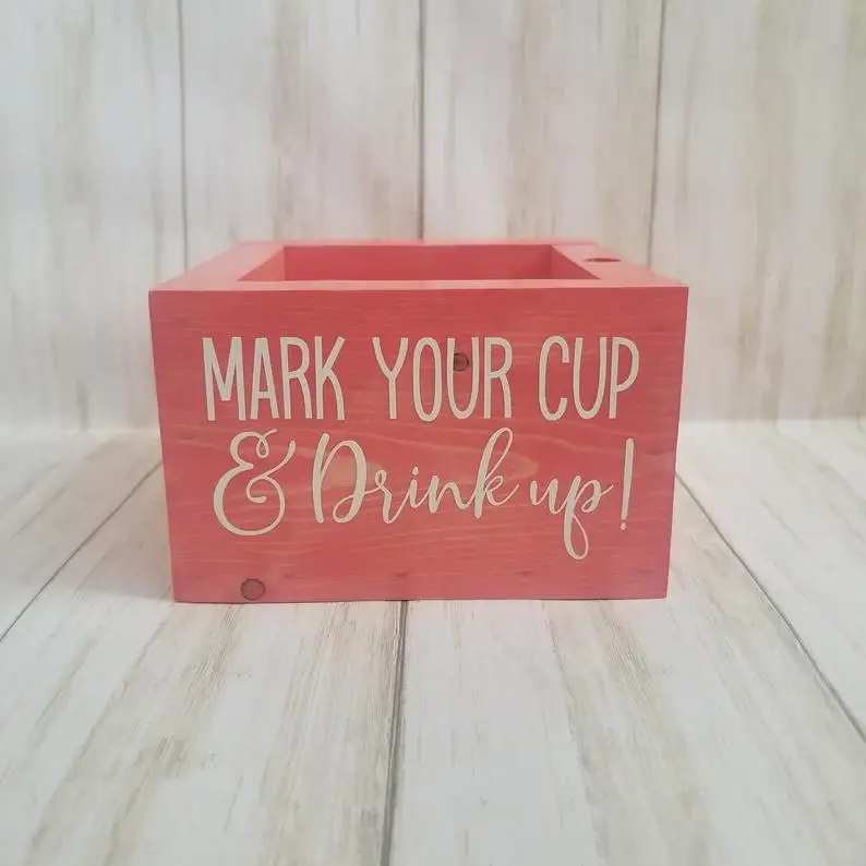 

Solo Cup HolderParty Cup Dispenser Marker Holder Cup Caddy image 0 Solo Cup HolderParty Cup Dispenser Marker Holder Cup Caddy i