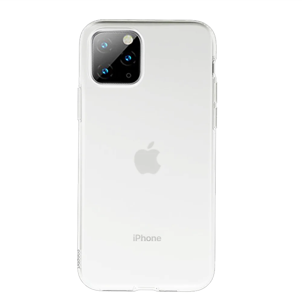 Чехол Baseus Jelly Liquid Silica Gel Protective Case For iPhone 11 Pro Transparent White WIAPIPH58S-GD02 | Мобильные телефоны