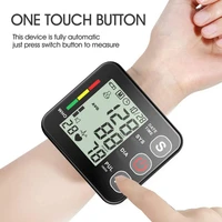medical wrist type blood pressure monitor electronic automatic sphygmomanometer smart home heart rate measurement tonometer