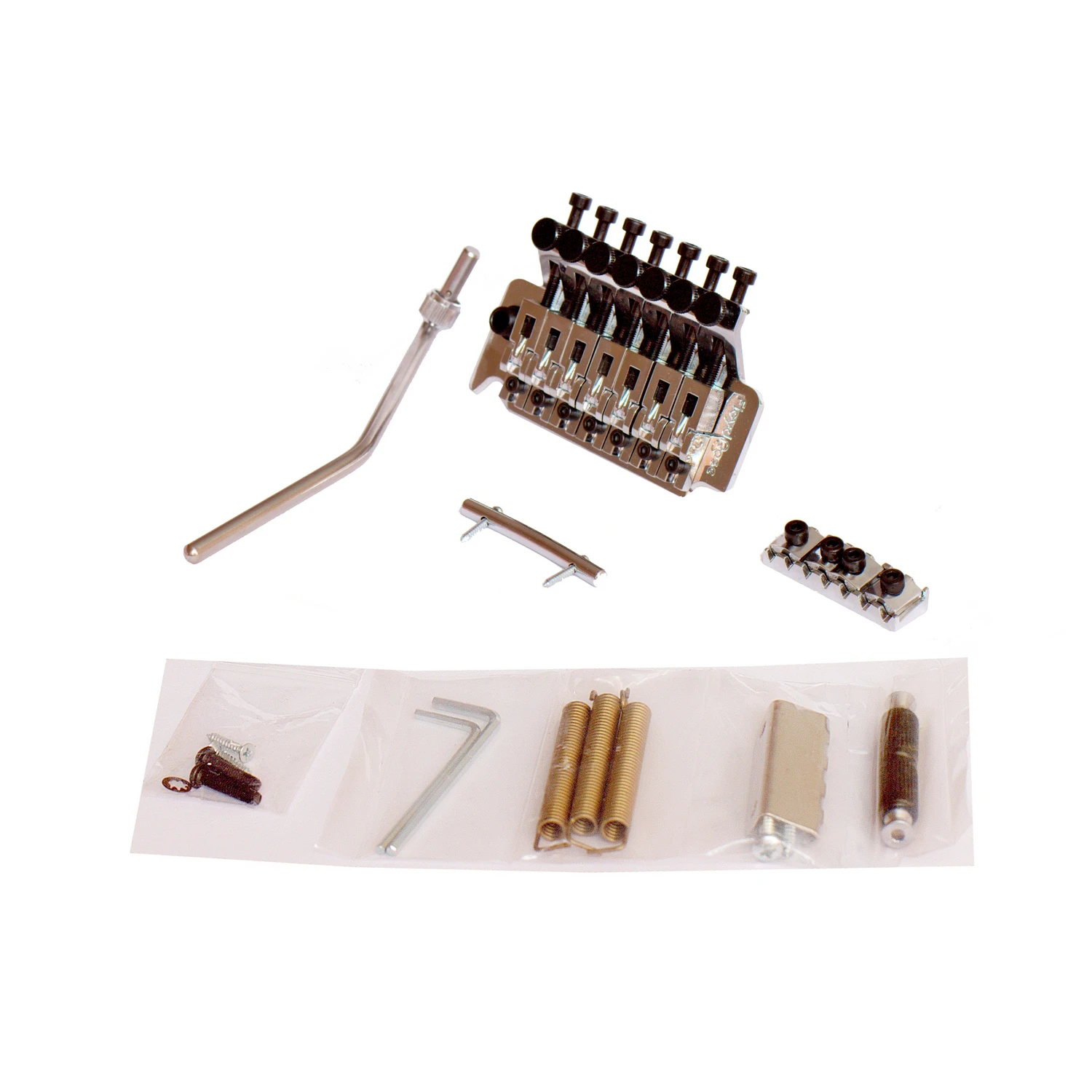 FLOYD ROSE FRT-S100/EX TREMOLO 7STRING KIT CHROME Тремоло Original для 7-ми струнной эл.гитары | Спорт и