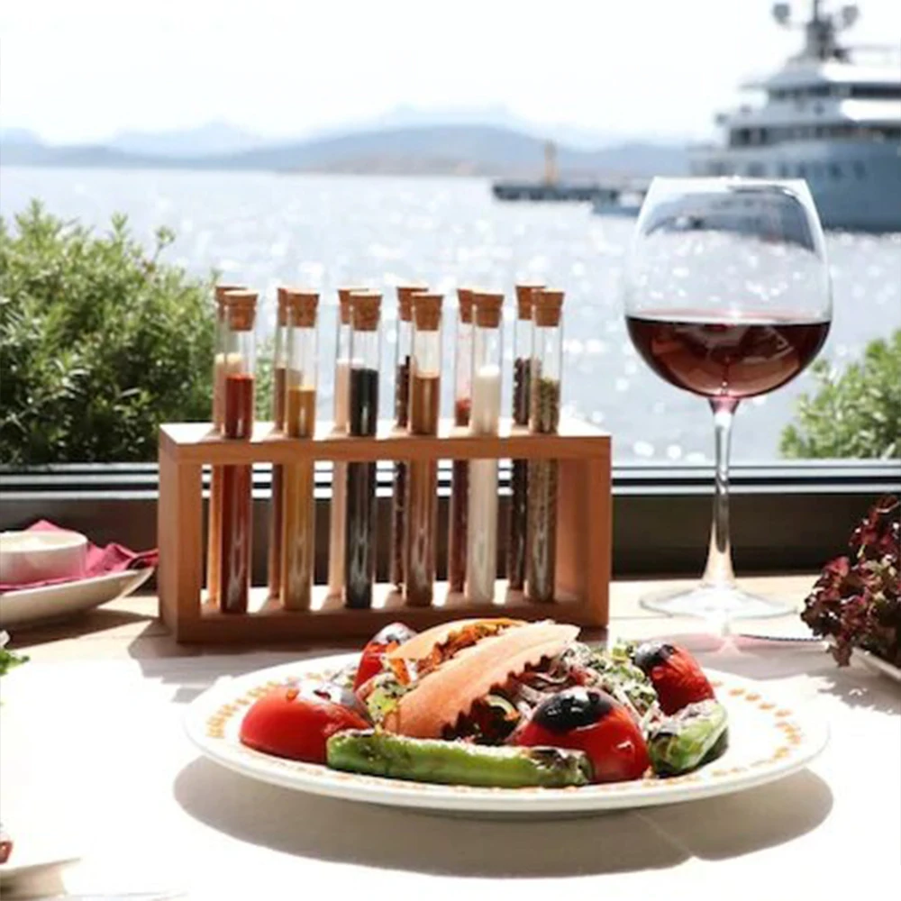 

Wooden Stand, Cork Lid, 12 Glass Spice Rack, Best Selling Kitchenware of the Year 2021