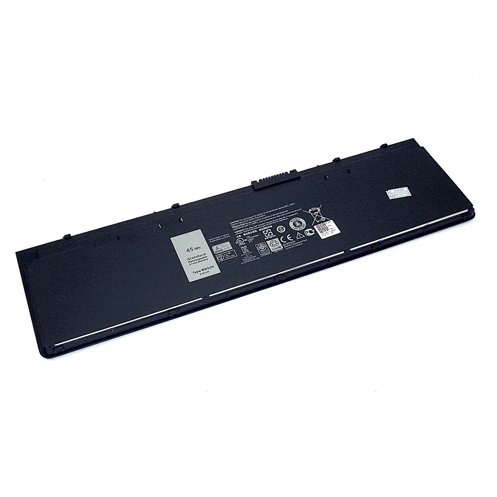 Аккумуляторная батарея для ноутбука Dell Latitude E7250 E7240 (WD52H) 7.4V 45Wh черный | Компьютеры