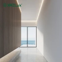 xrzlux 1m led hard bar lights embedded aluminum profiles with cover led strip light fixture room decor linear bar lights 1 10pcs