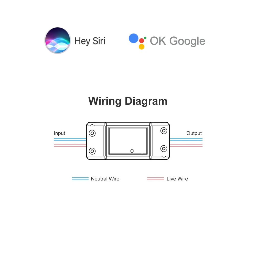 Умный дом комбо для Apple HomeKit переключатель Google Assistant WiFi мини Базовая Беспроводная