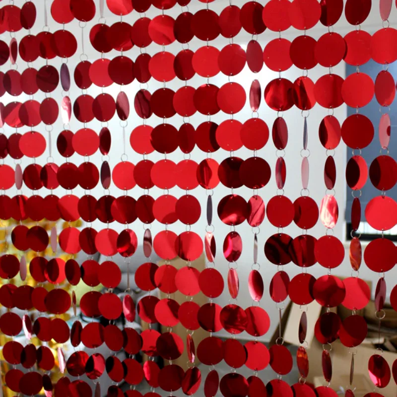 Шторы из блесток для украшения праздничных помещений свадеб юбилеев комплект 5