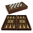 Первоклассный мозаичный жемчужный Античный Набор Нарды ориентировочный деревянный складной массивный шахматный шашки оттоманка из массива дерева настольная игра