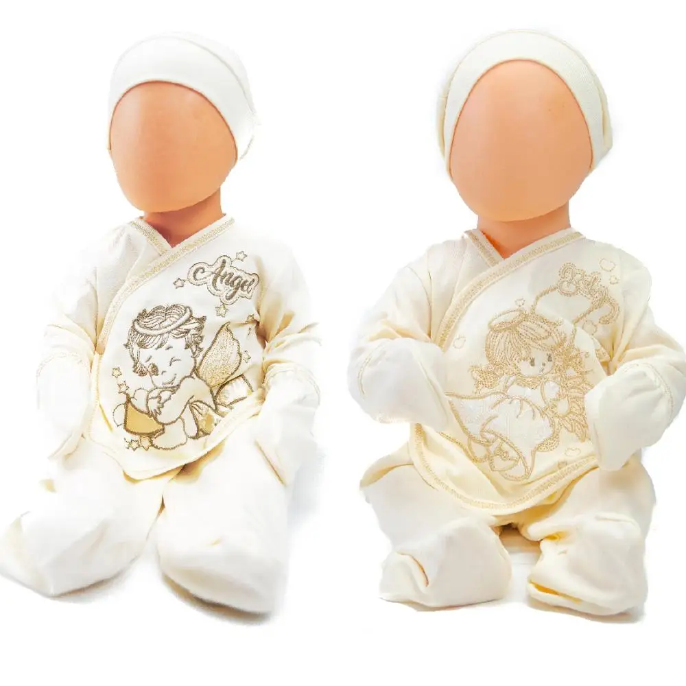 Комплект для маленьких мальчиков и девочек одежда новорожденных 0 3 месяцев 5