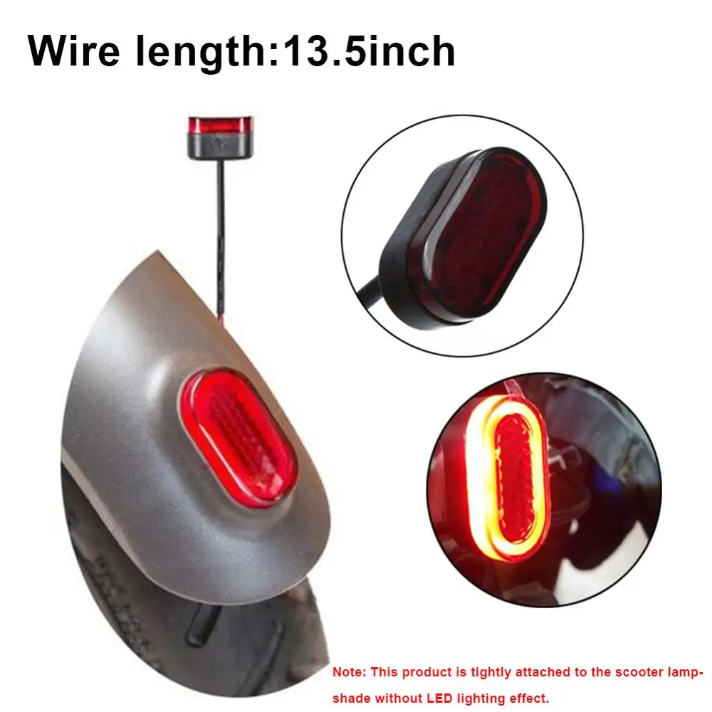 Новый Электрический Скутер задние светильник светодиодный фонарь Шахтерский